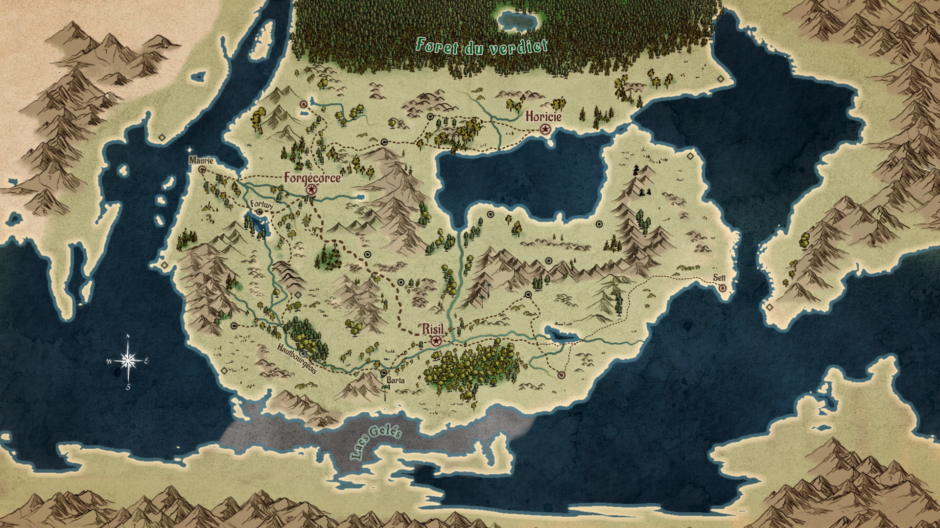 Carte du royaume